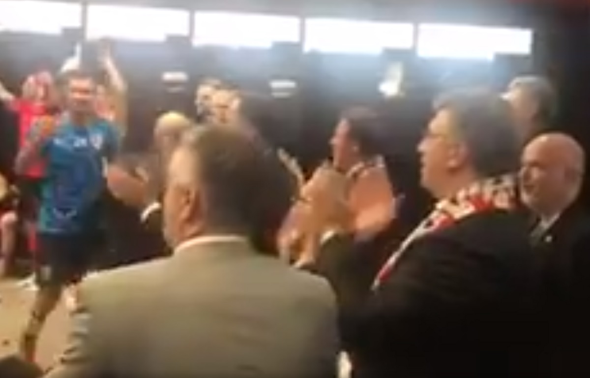 Vlada objavila novu snimku Plenkovića i Njonje u svlačionici
