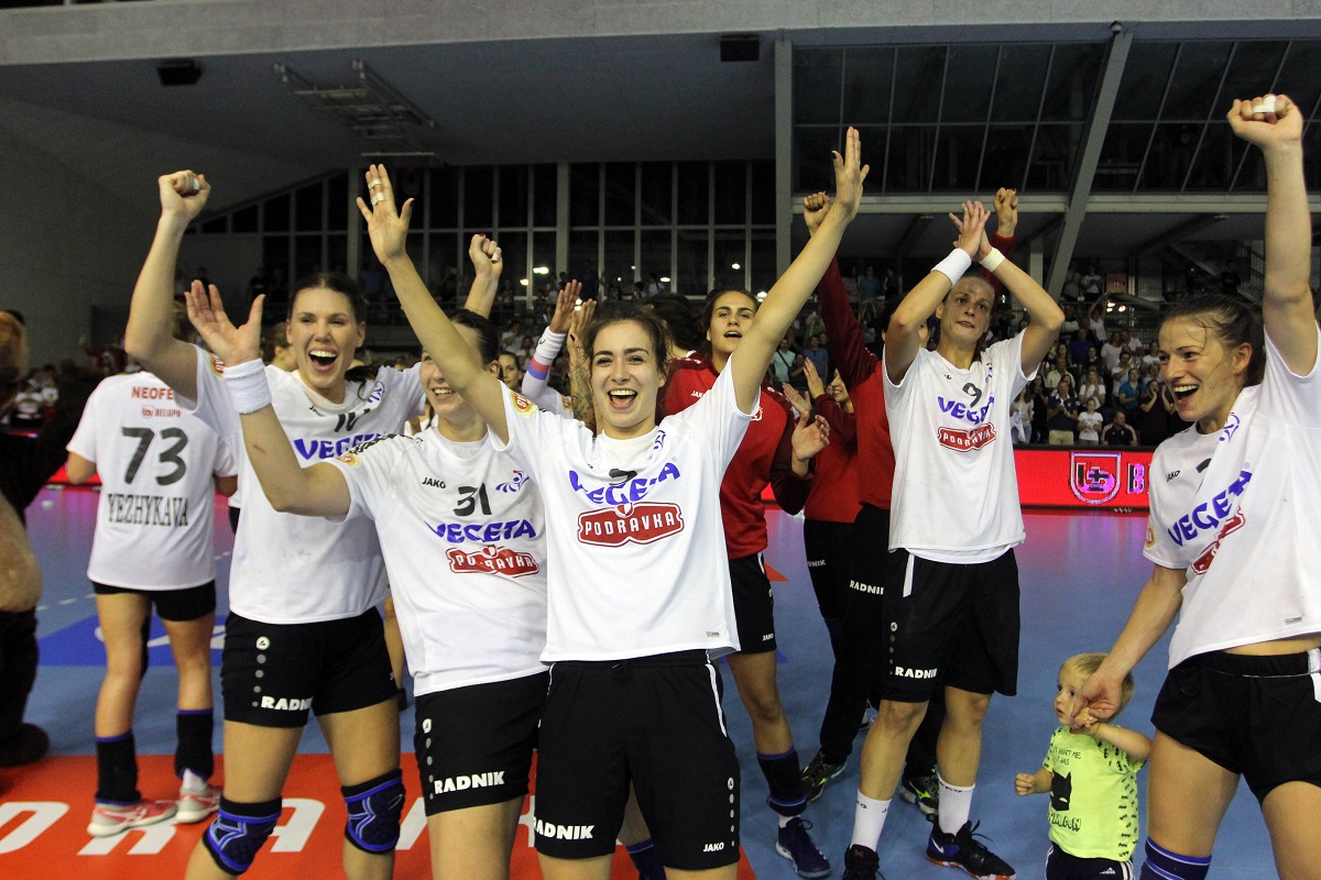 Rukometašice Podravke senzacionalno slavile u Njemačkoj u Ligi prvakinja