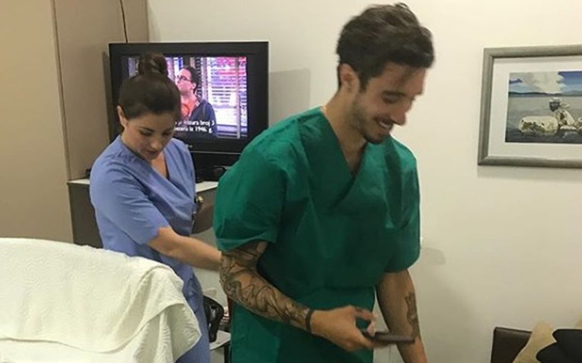 Šime Vrsaljko pokazao kako se ponašao u rodilištu pola sata prije rođenja sina