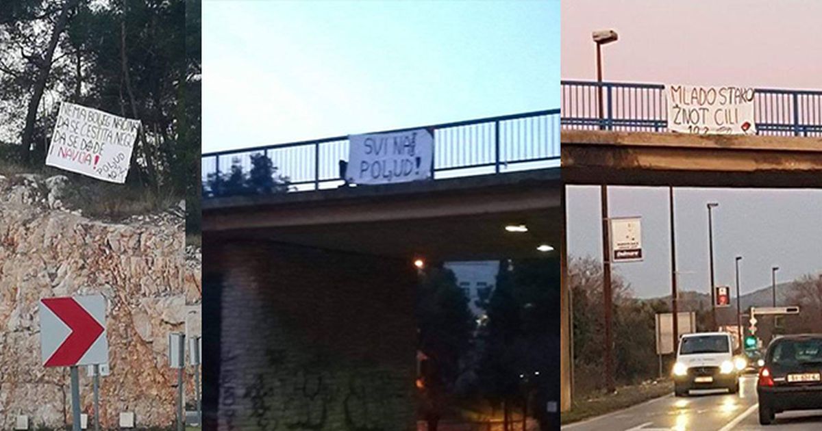 Poljud će gorjeti: Torcidine poruke osvanule i u Šibeniku