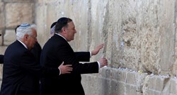Pompeo i Netanyahu zajedno kod Zida plača