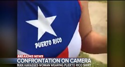 VIDEO Amerikanac napao ženu s majicom na kojoj piše Portoriko, policajac stajao i gledao