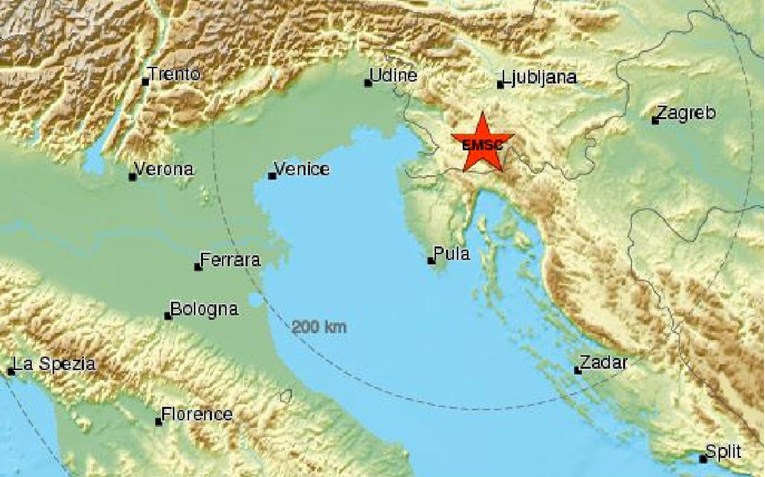 Potres zatresao Sloveniju, osjetio se u Rijeci i Opatiji
