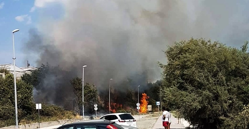Splitska policija traga za osobom za koju misli da je podmetnula požar na Žnjanu