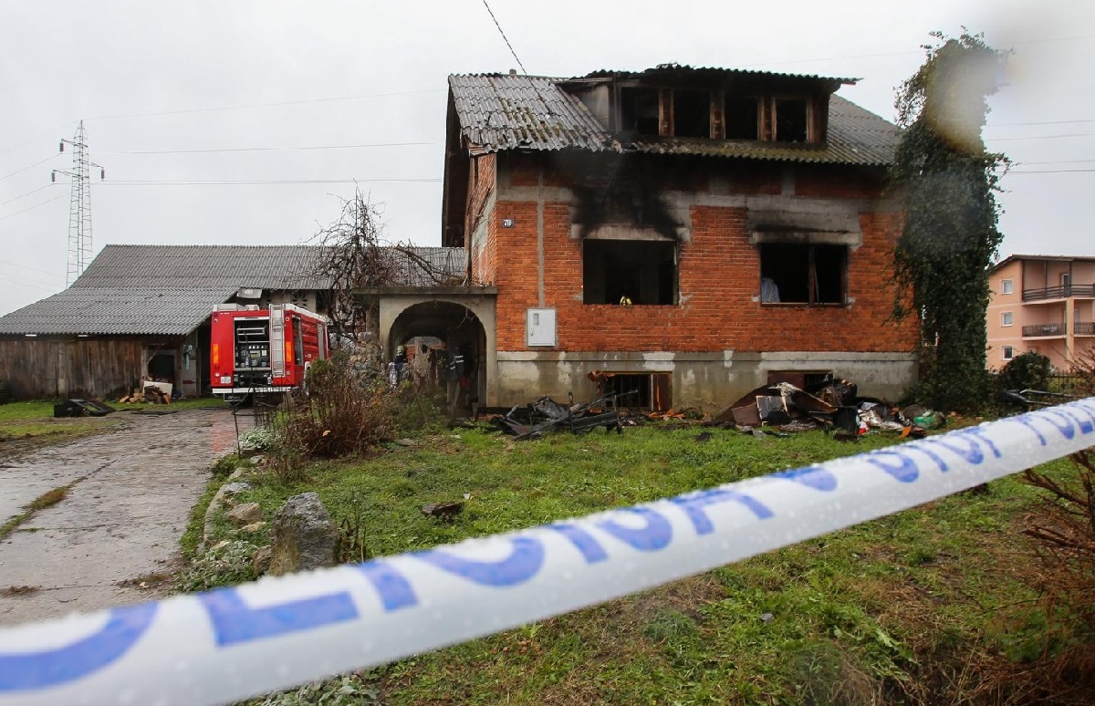 Kod Petrinje ostavio pepeo u drvarnici i izazvao požar