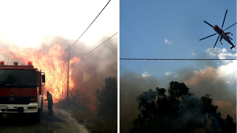 Užas kod Atene: "Vidjela sam leševe i spaljene aute"