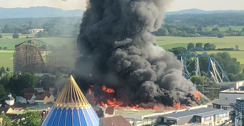 U požaru u njemačkom zabavnom parku ozlijeđeno sedam vatrogasaca