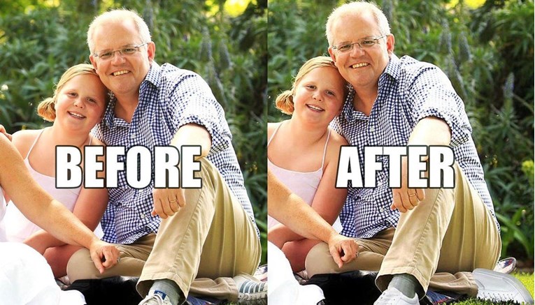 Australskog premijera sprdaju zbog glupog gafa u Photoshopu, vidite li ga?