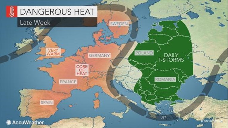 Europu čeka pakao, stiže novi opasni val vrućine