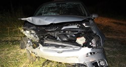 Vozio prebrzo kod Slavonskog Broda pa sletio s ceste, dvije osobe teško ozlijeđene