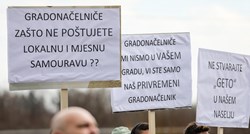 Prosvjed u Zagrebu zbog useljavanja romskih obitelji