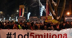 Masovni prosvjed protiv Vučića u Novom Sadu, pogledajte slike