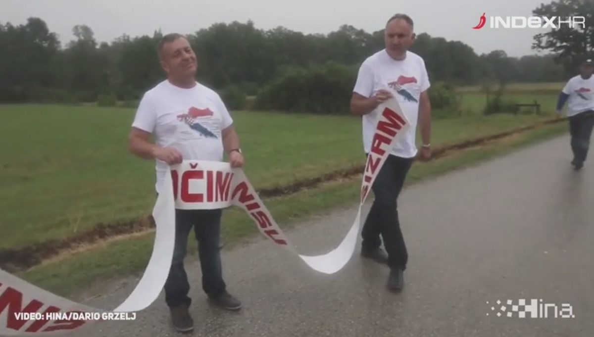 VIDEO Pogledajte prosvjed protiv Dana antifašističke borbe