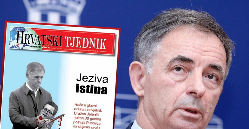 Desničarski Hrvatski tjednik na naslovnici ima Pupovca koji drži glavu Hrvata