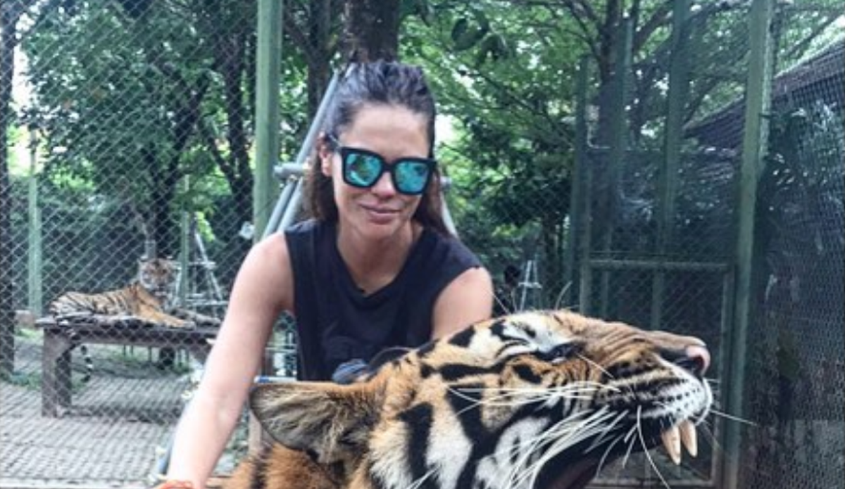 Viktorija Rađa ušla u kavez s tigrovima, evo što su joj fanovi zamjerili