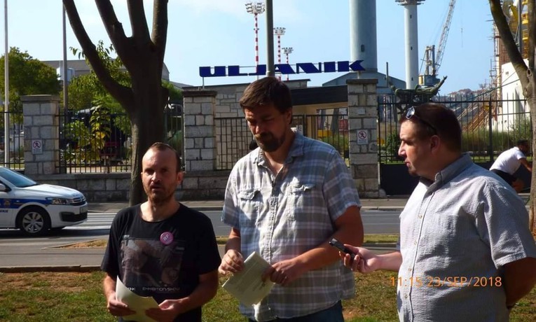 Radnička fronta traži da država preuzme Uljanik