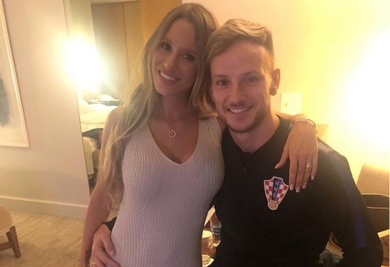 "Uvijek uz tebe, moj živote": Prije finala Rakitić je u zagrljaju svoje Raquel