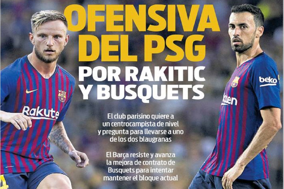 PSG je u ofenzivi na Rakitića: Katalonci razvalili preko naslovnice