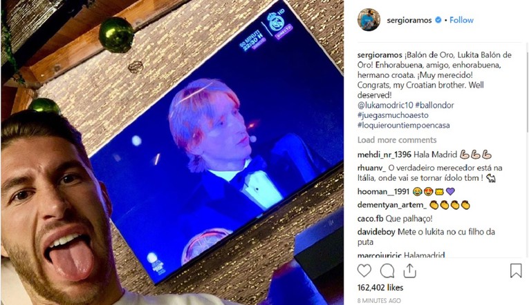 Ramos u euforiji: Čestitam ti moj hrvatski brate