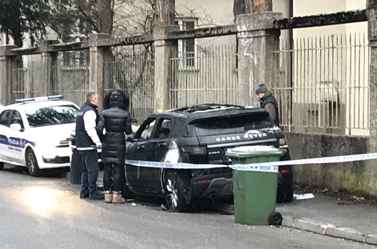 FOTO U Zagrebu zapaljen luksuzni auto poznatog hrvatskog ginekologa