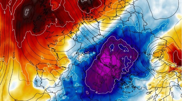 Stiže prava zima i snijeg. Evo gdje će sve padati, moglo bi ga biti i na otocima