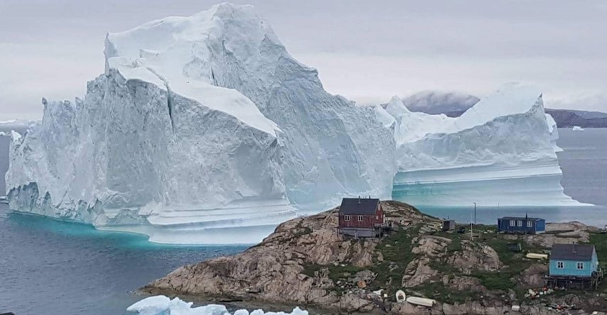 Golemi ledenjak prijeti selu na Grenlandu