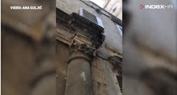 VIDEO Iz klime kapa na 1700 godina star stup u Dioklecijanovoj palači