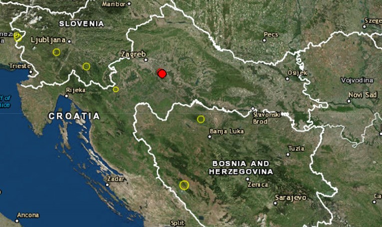 Potres jutros pogodio Zagreb i okolicu. Jeste li ga osjetili?