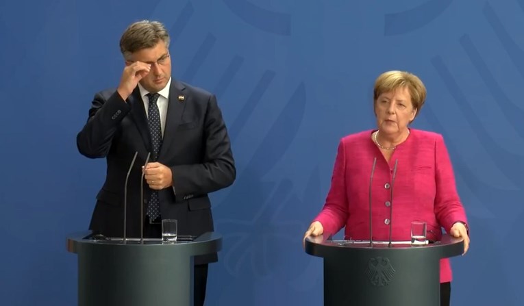 VIDEO Plenković se sastao s Merkel, ona pohvalila Hrvatsku: "Napredovali ste"