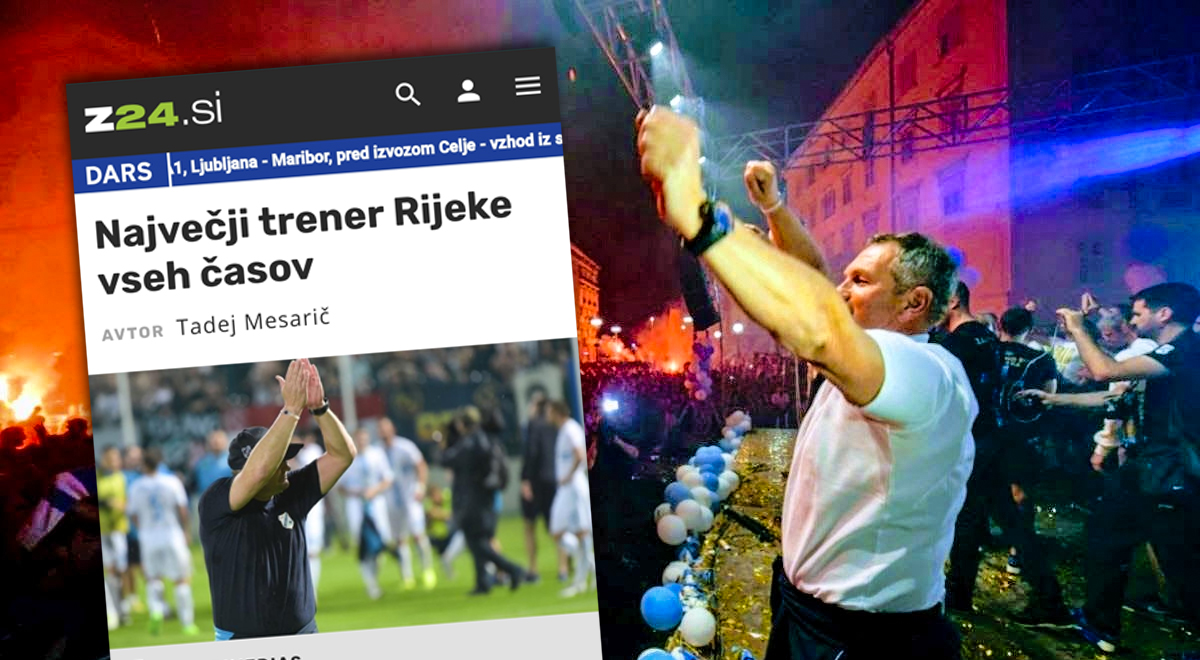 Slovenski Žurnal: Kek je najbolji trener Rijeke u njezinoj povijesti