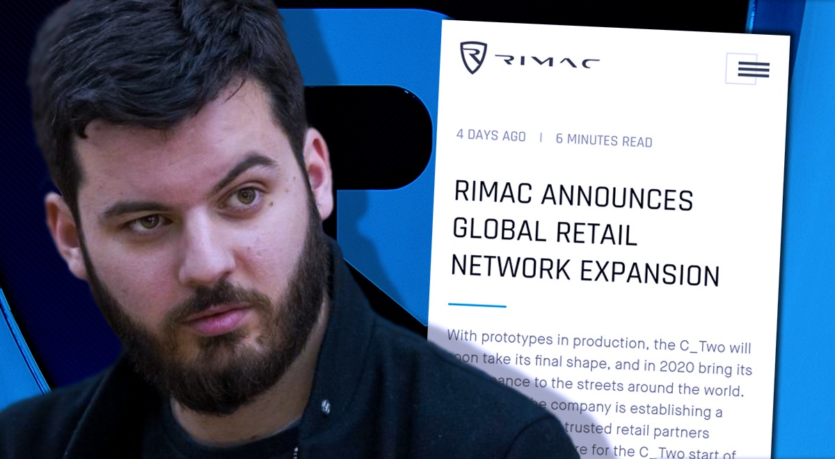 Mate Rimac stvara globalnu prodajnu mrežu