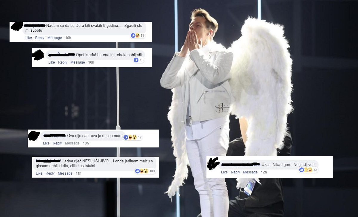 Gledatelji popljuvali Doru: "Neslušljivo, a jedinom malcu s glasom nabiju krila"