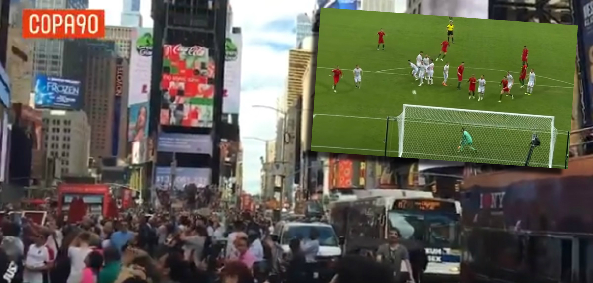 Ono kad je Ronaldo zaustavio vrijeme u centru New Yorka