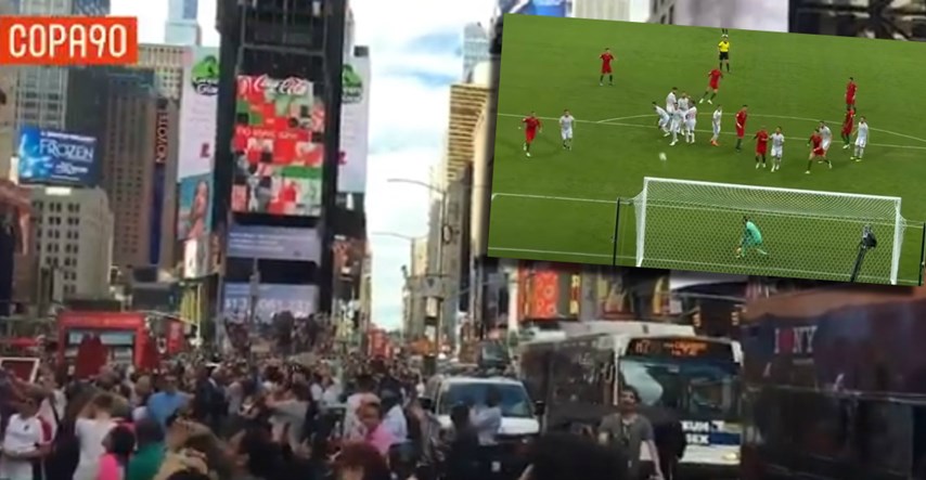 Ono kad je Ronaldo zaustavio vrijeme u centru New Yorka