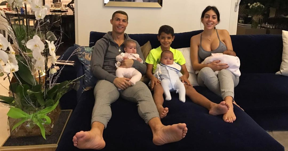 Ronaldo i Georgina objavili presmiješan video svoje djece za doručkom