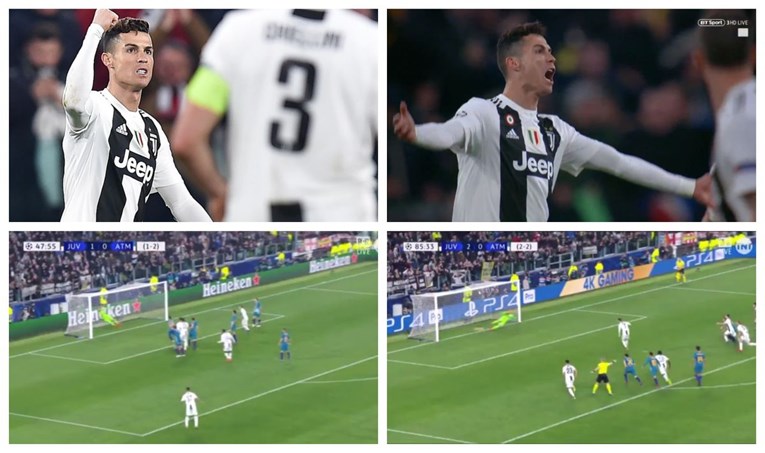 FOTO Ovako je čudesni Ronaldo okrenuo Atletico i odveo Juventus u četvrtfinale