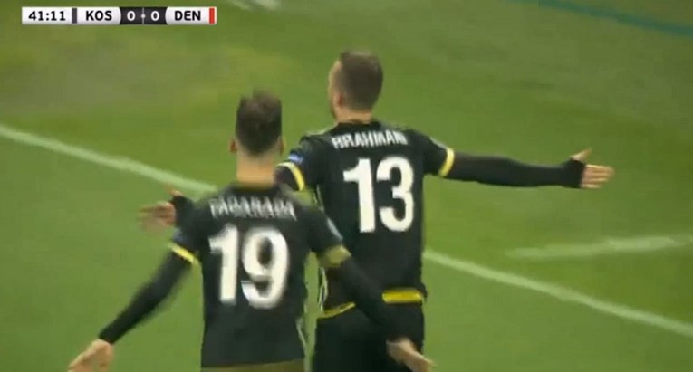 Dinamovac zabio Schmeichelu za senzaciju: Kosovo - Danska 2:2