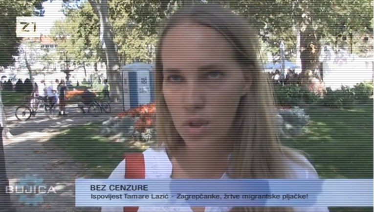 Djevojka iz Zagreba: Uzeli smo migranta za taoca, njih treba mlatiti