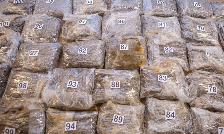 Srpska policija zaplijenila rekordnih 1,4 tone marihuane