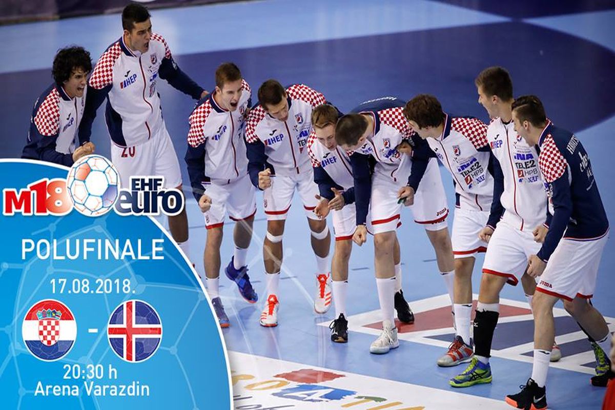 Mladi hrvatski rukometaši poraženi u borbi za finale Eura u Varaždinu