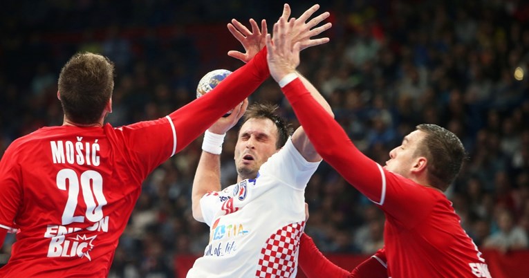 Hrvatska protiv Srbije i Crne Gore na rukometnom Euru