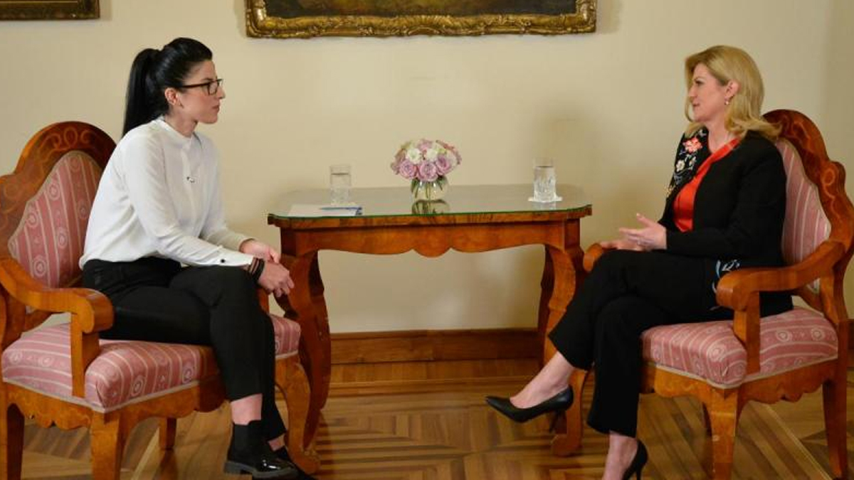 Kolinda: Uložila sam velike napore za mijenjanje imidža Hrvatske
