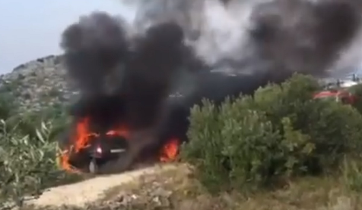 Izgorjeli auti na Murteru, policija otkrila uzrok
