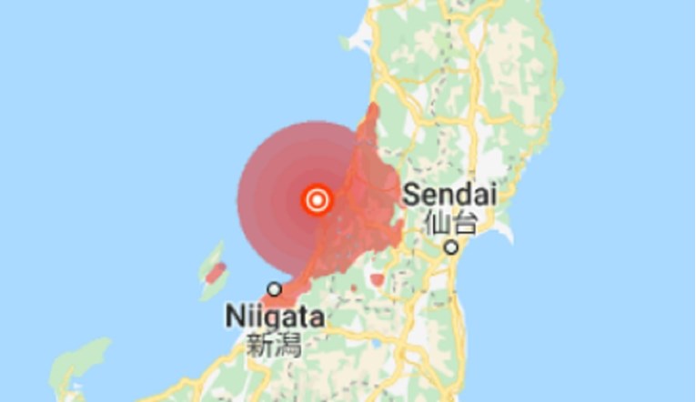 Istok Japana zatresao potres