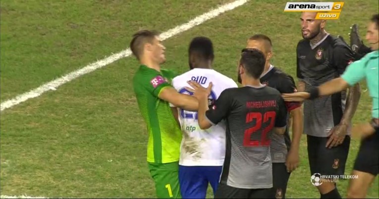 Said divljački glavom udario vratara Gorice, dobio crveni i pobjegao s terena