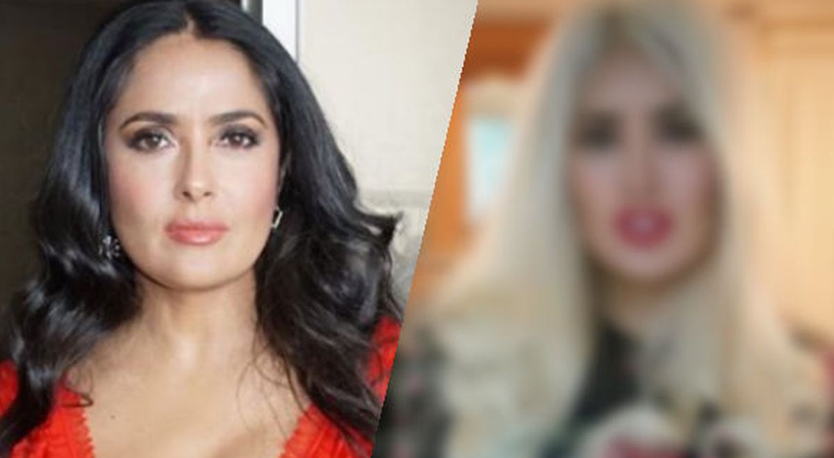 Salma Hayek s plavom kosom izgleda neprepoznatljivo