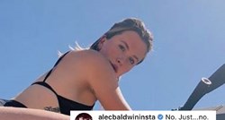 Alec Baldwin na Instagramu komentirao seksi fotku svoje kćeri: "Ne. Samo...ne"
