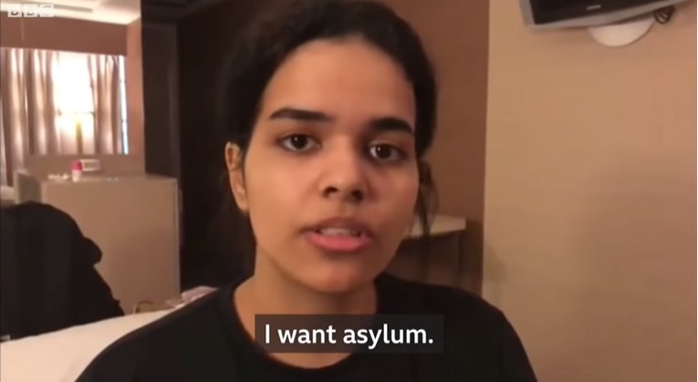 Mladoj Saudijki koja je pobjegla na Tajland i Australija i Kanada dale azil