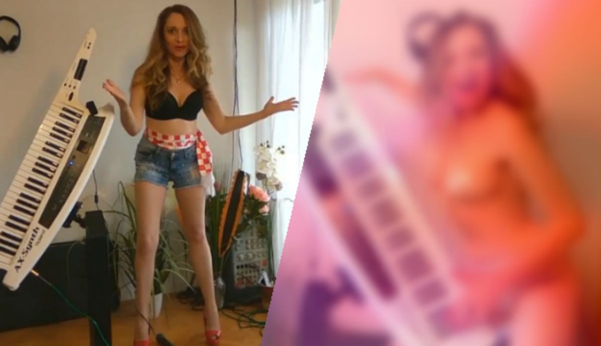 VIDEO Belinda Bedeković se skinula nakon utakmice