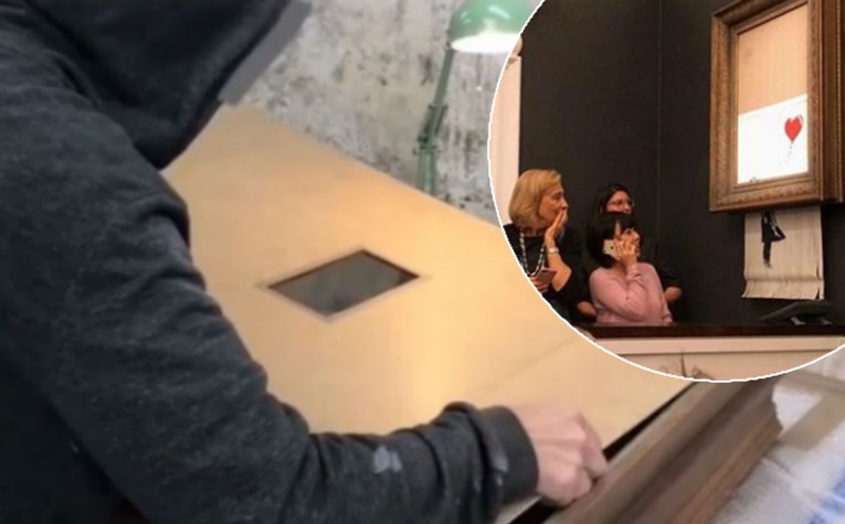VIDEO Banksy otkrio kako je izvedeno samouništenje slike na aukciji